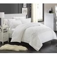 thumbnail image 2 of Chic Home DS3560-US Saraphina Brodé Ensemble de Couette de Collection de Mariée - Blanc - Grand - 3 Pièces, 2 of 3