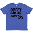 thumbnail image 3 of Inktastic Daddy's Gaming Buddy with Controller Youth T-Shirt, 3 of 5