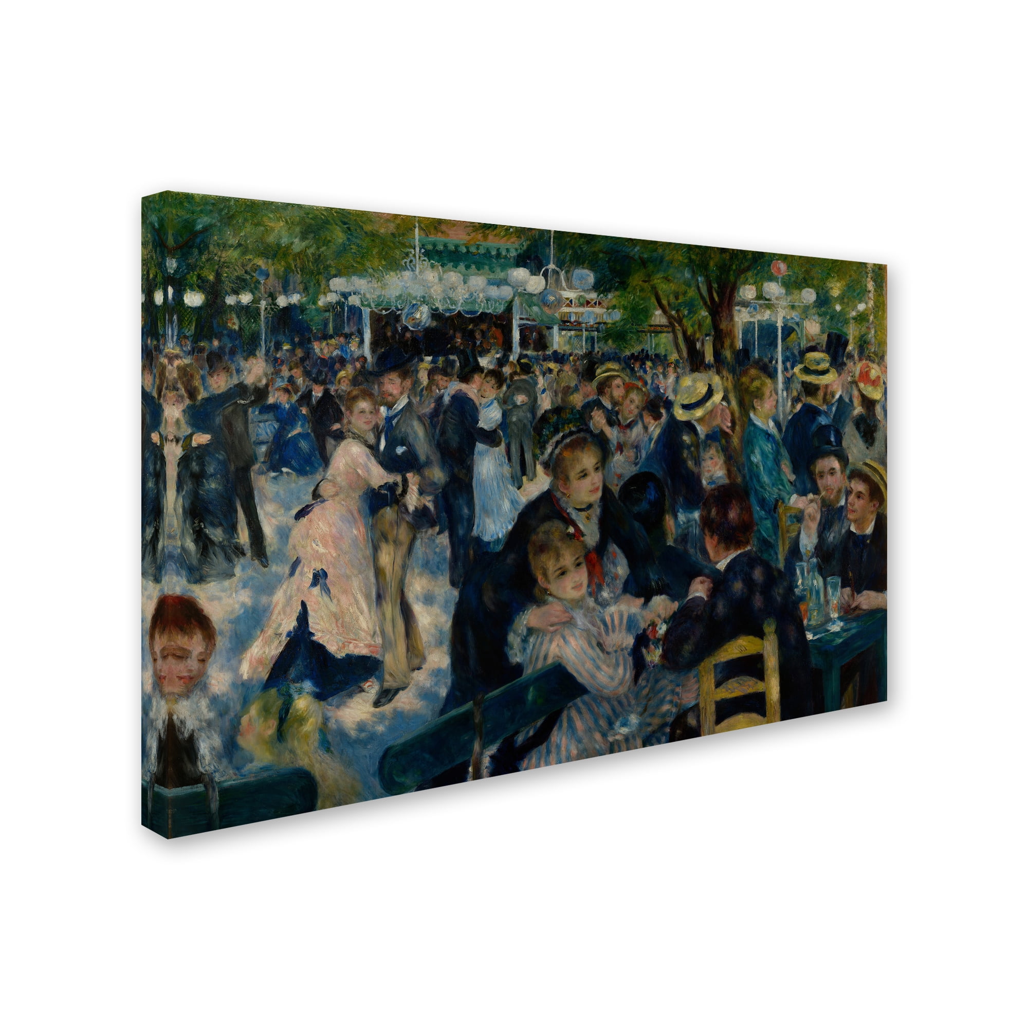 Trademark Fine Art 'Le Moulin de la Galette' Canvas Art by Pierre-Auguste Renoir