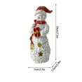 thumbnail image 2 of Adorno Navideño Grande de Copo de Nieve | Decoración Navideña Luminosa de Escritorio | Muñeco de Nieve Colgante Ideal para Viajes | Regalo Festivo para Niños y Adultos, 2 of 5
