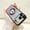 Purple, variant on for iPhone Air Glitter Magnetic Case Compatible with Mag-Safe, Full Camera Lens Protector, Slim Gradient Shockproof Anti-Scratch Case with Logo View Diamond for iPhone Air, Black