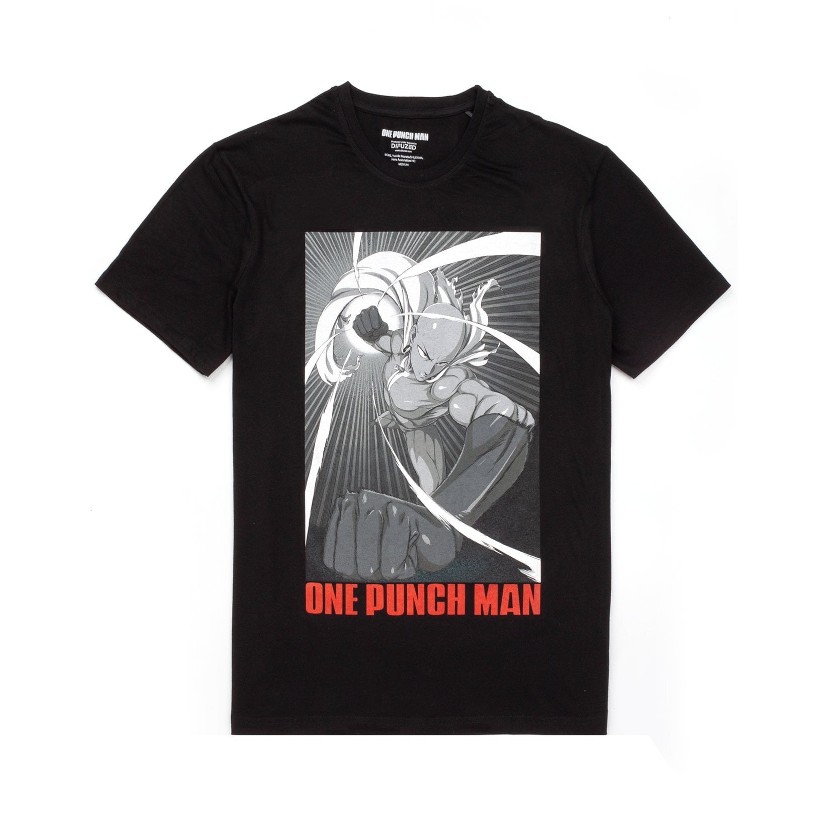 One Punch Man Mens Saitama T Shirt Walmart Com