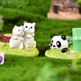 thumbnail image 1 of Animal Figurine Décorative Adorable Résine Micro Paysage Lapin Miniature Décoration de la Maison, 1 of 7