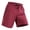 Wine_001, variant on Domuza Mens Athletic Gym Shorts Utra-Light Quick Dry Running Workout Basketball Shorts with Zipper Pockets Sports Tennis Khaki XL
