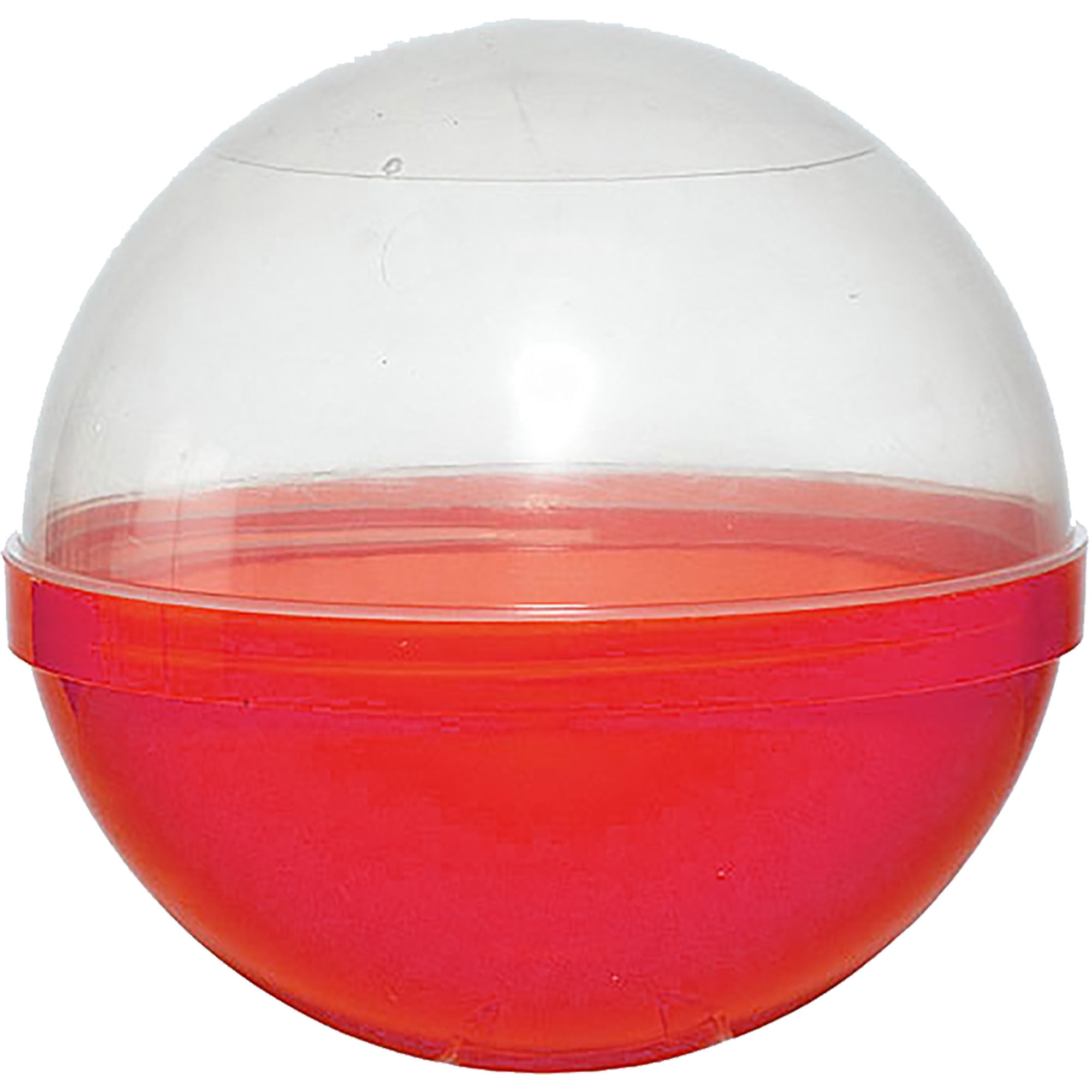 Red Ball Favor Container, Birthday Party Supplies, 12 Count, Plastic, 6" dia.