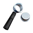 thumbnail image 1 of Soporte de filtro sin fondo de acero inoxidable duradero, reemplazo para máquina de café, accesorios de diseño desmontable, 51mm, 1 of 9