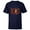 Navy, variant on Disney Princess Pocahontas Bold - Short Sleeve T-Shirt for Kids - Customized-Soft Pink