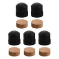 thumbnail image 1 of Raindrops 10 Pcs Tampons de Liège de Couleur Assortie pour Accessoires de Réparation d'Instruments de Musique, 1 of 7