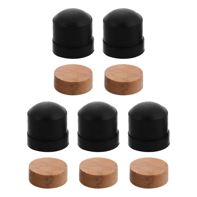 Raindrops 10 Pcs Tampons de Liège de Couleur Assortie pour Accessoires de Réparation d'Instruments de Musique