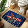 thumbnail image 6 of USA 250th Anniversary Bathroom Mat, America 1776-2026 Independence Day Patriotic Decorative Rug, 250 Years Birthday Nonslip Washable Absorbent Mat for Bathroom, Kitchen, Living Room,Terrace, 6 of 7