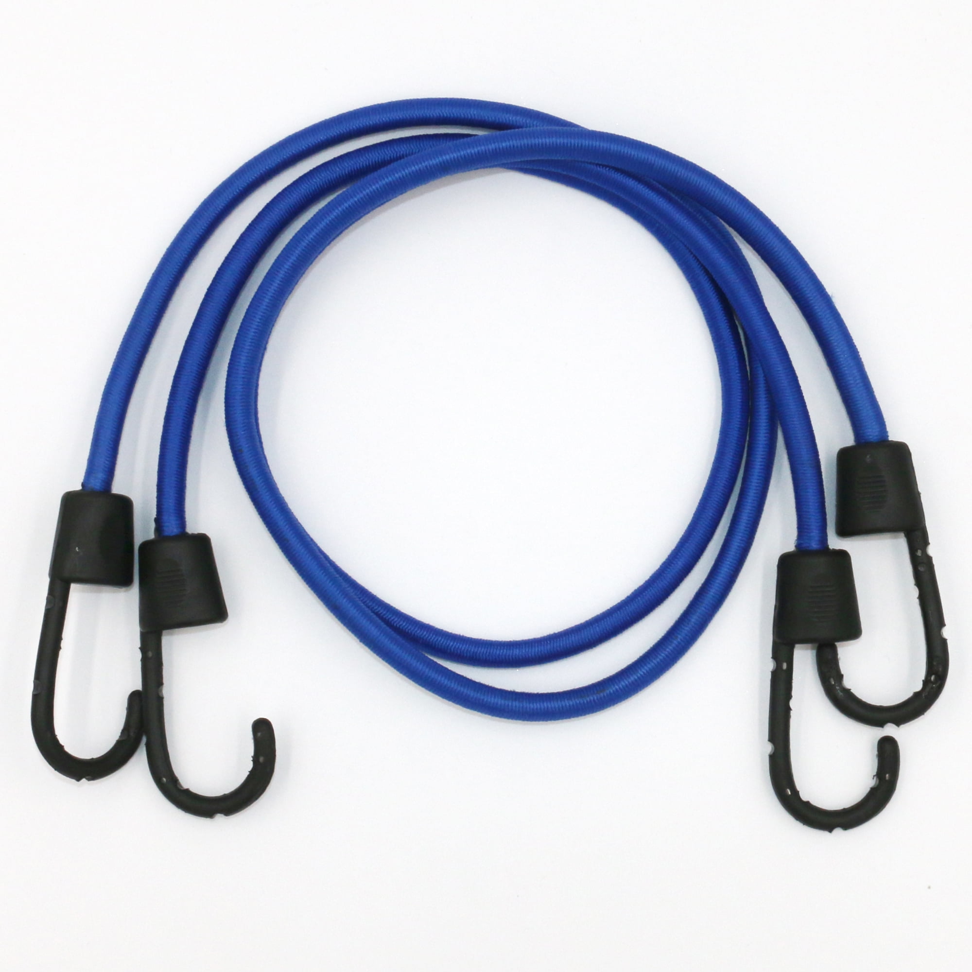 Hyper Tough Steel Ratchet Tie Downs and Bungee Cords Set, 8 Pack