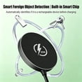 thumbnail image 6 of Magnetic Wireless Charger,25W Fast Charging Wireless Charging Pad Compatible with iPhone 17/16/15/14/13Pro Plus,Max & AirPods 4/3 Pro Portable Wireless Charger,Black, 6 of 11
