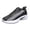 Grey, variant on NOKIO Men's Fashion Sneakers Lightweight Breathable Knit Walking Shoes with Soft Insole and Durab𝗅e Sole, Versatile 𝖫a𝖼e Up Casual Running Shoes for Gym Training Workout, Daily Sport Wear