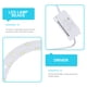 thumbnail image 2 of 15W 220V-240V SMD 5730 30-LED Panel LED circular magnético Lámpara de barra Luz de techo LED (luz blanca pura), 2 of 6