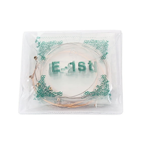 WHAMVOX Stainless Steel Guitar Strings with Durable Construction for Electric Guitar Use Assorted Color 12pcs Set