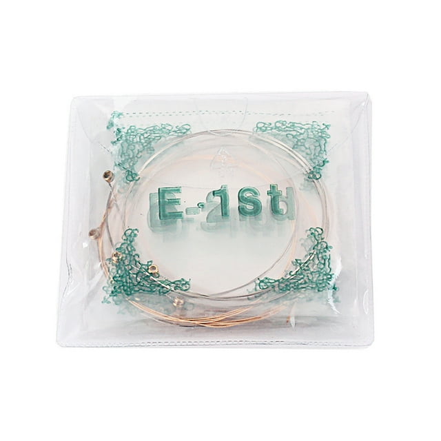 WESIEVYA 12Pcs Durable Stainless Steel Guitar Strings for Electric Guitar Practice Performance