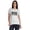 White, variant on Inkmeso Relax I'M Vaxxed Funny Pro-Vaccine scoop-neck Cotton T-shirt For Womens