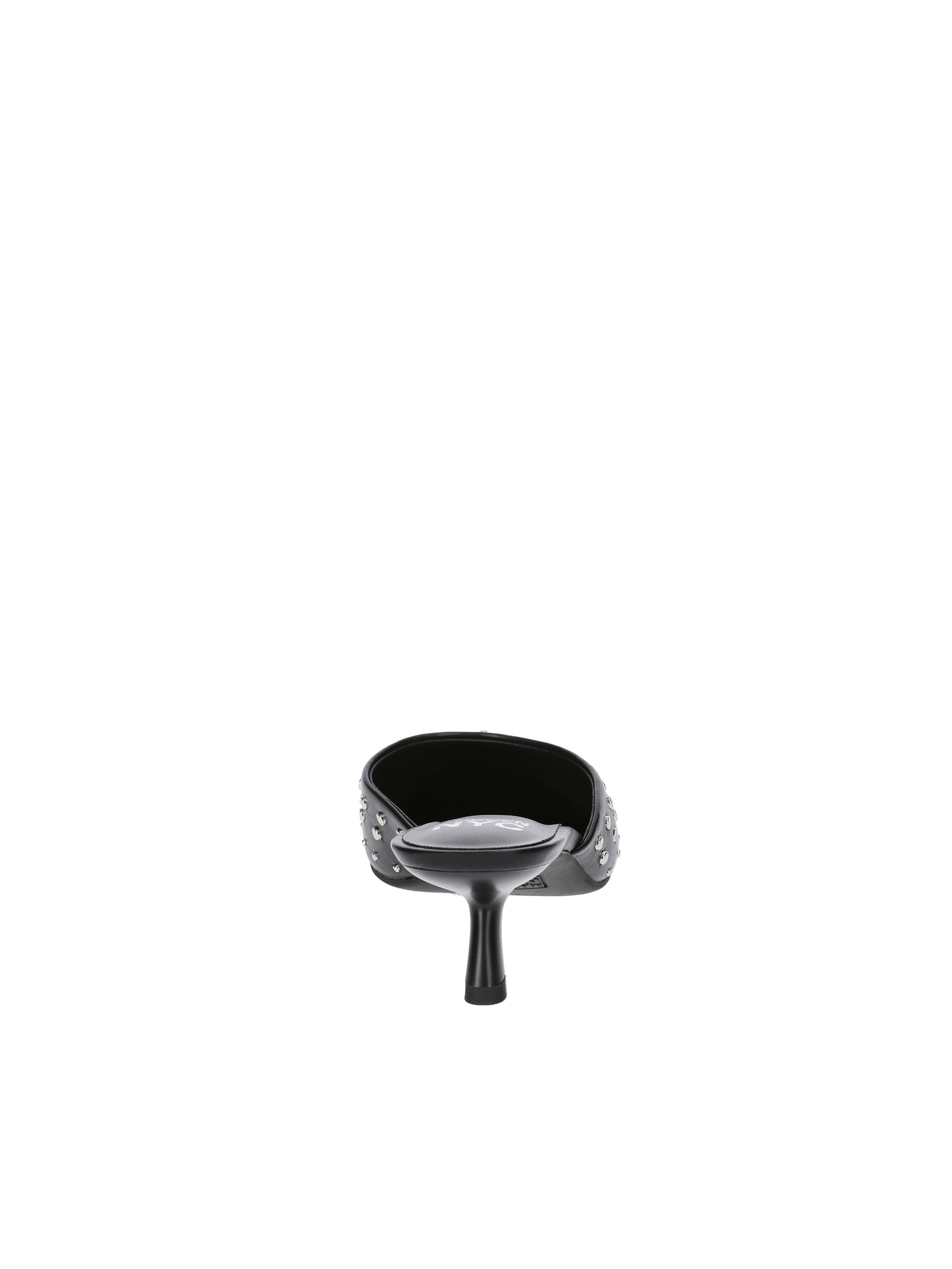 Madden NYC Women's Kitten Heeled Slide On Mules