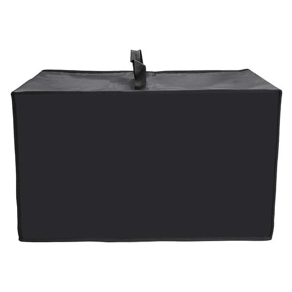 OwnMy Protector de cubierta para parrilla de horno de microondas, resistente al calor, impermeable, a prueba de polvo, funda protectora de tela de nailon para horno tostador (negro)