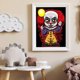 thumbnail image 4 of Cuadros Decorativos 5D bricolaje taladro redondo completo diamante pintura horror muñeca dibujo Tmvgtek embutido en tela, 4 of 9