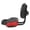 Red, variant on YAHHU Oversized Wide Comfort Bike Seat with Backrest for Men and Women, Thick Sponge Padded Bicycle Saddle Replacement for Electric, Tricycle, and Exercise Bikes (13.4 inches / 34 cm)
