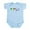 Sky Blue, variant on CafePress - Out Of Context Infant Bodysuit - Baby Light Bodysuit, Size Newborn - 24 Months