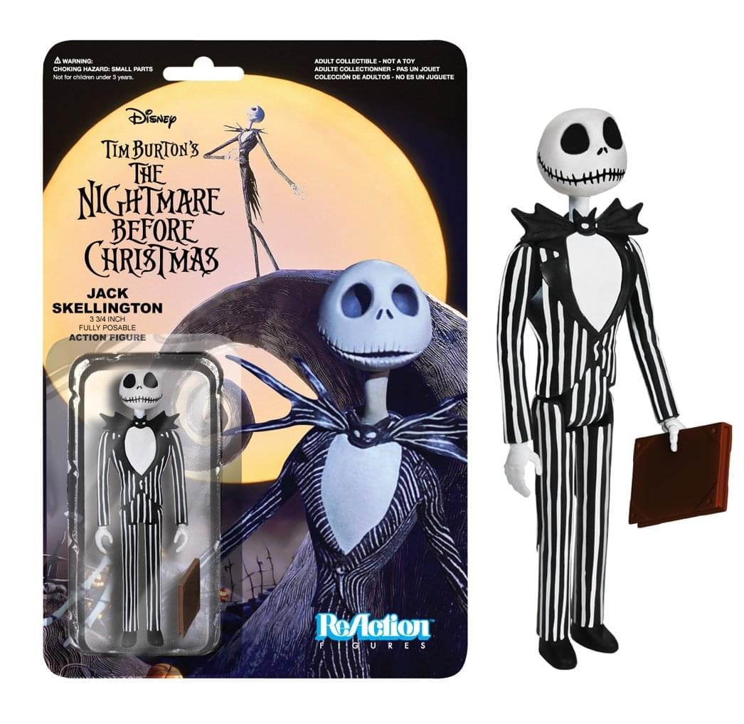 Funko ReAction Nightmare Before Christmas Jack Skellington Action Figure - Walmart.com