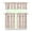 Chickens01, variant on Tropical Pineapple Print Kitchen Curtains - Set of 3 with Valance, Aesthetic Hawaiian Farmhouse Tier Window Panels