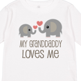 thumbnail image 4 of Inktastic Grandaddy Loves Me Elephant Boys or Girls Long Sleeve Toddler T-Shirt, 4 of 5