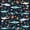 Navy, variant on Feelyou Stripe Cartoon Fish Ocean Twin Sheet Sets for Kids Boys Girls, Simple Line Marine Animal Bedding, 3-Piece