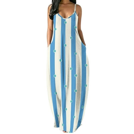 

Frontwalk Long Nightgown for Women Sexy Chemise Sleepwear Summer Sleeveless Nightshirt Plus Size Lounge Maxi Long Dress