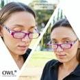 thumbnail image 3 of OWL 5 Pack Reading Glasses Womens Colorful Assorted Readers, 3 of 4