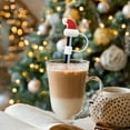 thumbnail image 6 of CuiLiyq Christmas Straw Cover Cap, Reusable Cute Drinking Straw Topper Accessories, Portable Protector Plugs Decorations Gifts for Party Christmas, 6 of 6