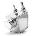 thumbnail image 2 of relayinert Coolant Reservoir Aluminum Alloy Modified Part Car Fitting Steering Tank Modification Kit Replacement for V6 V7 Silver, 2 of 6