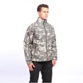 thumbnail image 4 of IROINNID Men's Storm Jacket Long Sleeve Camoflage Loose Warm Fleece Waterproof Soft Outdoor Jacket, 4 of 9