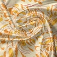 thumbnail image 7 of Ambesonne Vintage Valance & Curtain, Orangish Flowers Leaves, 55"x30", Dark Yellow and Pale Orange, 7 of 7