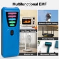 thumbnail image 2 of yeacher Portable EMF Meter with 5 LED Indicators for Home Appliance Magnetic Field Detection (Blue, 9V Battery Powered, Battery Not Included), 2 of 7