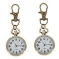 thumbnail image 4 of Masteelf  2 Pcs Pocket Watch Watches Fob Essentials Keychains Man Nurse, 4 of 8