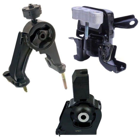 K3006 Fits 2014-2019 Toyota Corolla 1.8L Engine Motor Mount Set 3pcs : A42019, A62023, A62027