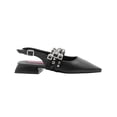 thumbnail image 4 of Balerina Flat Salamandra Estoperol Formal Broche Color Negro negro 23, 4 of 7