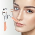 thumbnail image 3 of Vocoste 1 Pc Women Leaf Shaped Eyelash Curler for Beauty Parlor Business Travel Orange Carbon Steel, 3 of 3