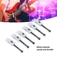 thumbnail image 4 of Saddle de Puente de Guitarra Eléctrica, Piezas de Repuesto de Cadena de Bloqueo Doble Sillidos de Tamamo Compacto 6pcs Instalación Fácil para Mejorar El Hono, 4 of 7