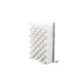 thumbnail image 2 of Dishwashing Sponge Block Set Double Sided Scrubber Wave Design Eraser for Kitchen Sink Cleaning, White, 2 of 8