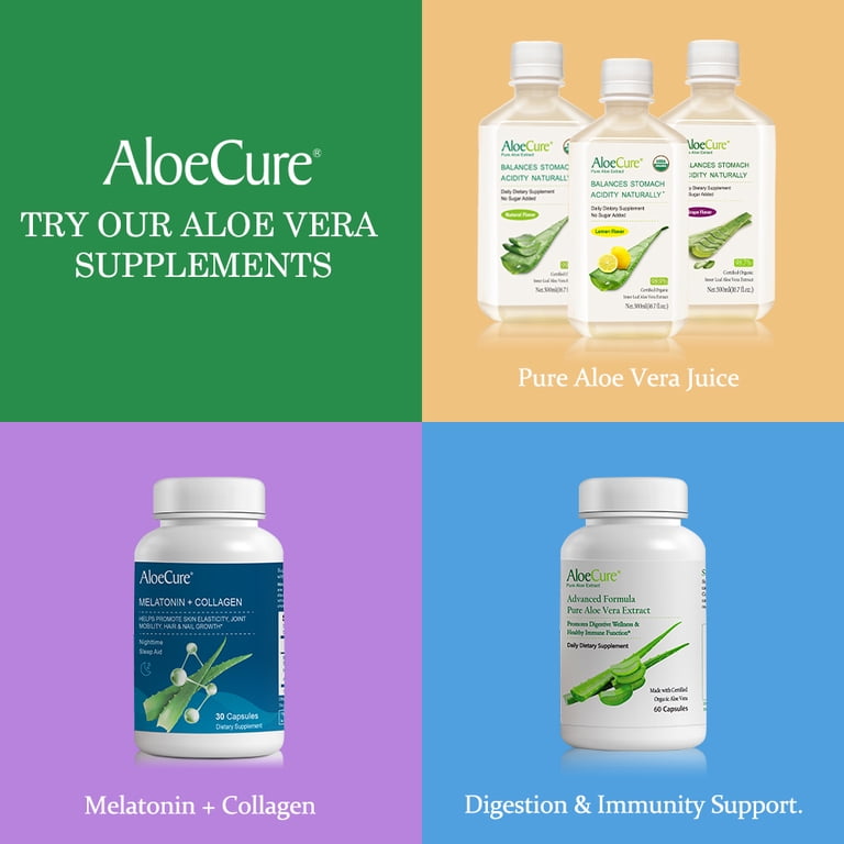 AloeCure Probiotics + Enzyme Capsules for Women's Digestive Health with 10  Billion CFU - Daily Aloe Supplement, Full Spectrum Probiotic + Prebiotic  Supplement, Gut Support, Super Enzymes, 30 Caps - Walmart.com