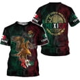 thumbnail image 2 of Personalized Mexico Shirts, Camisas De Mexico, Mexico Shirts for Men, Mexican Flag Jersey Shirt Mexico 3D Shirt (ZipHoodie, 3XL), 2 of 9