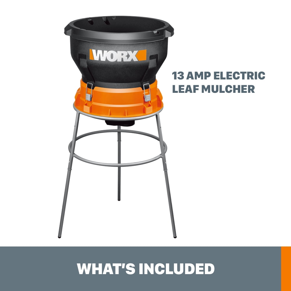 Worx WG430 13 Amp Electric Leaf Mulcher Walmart