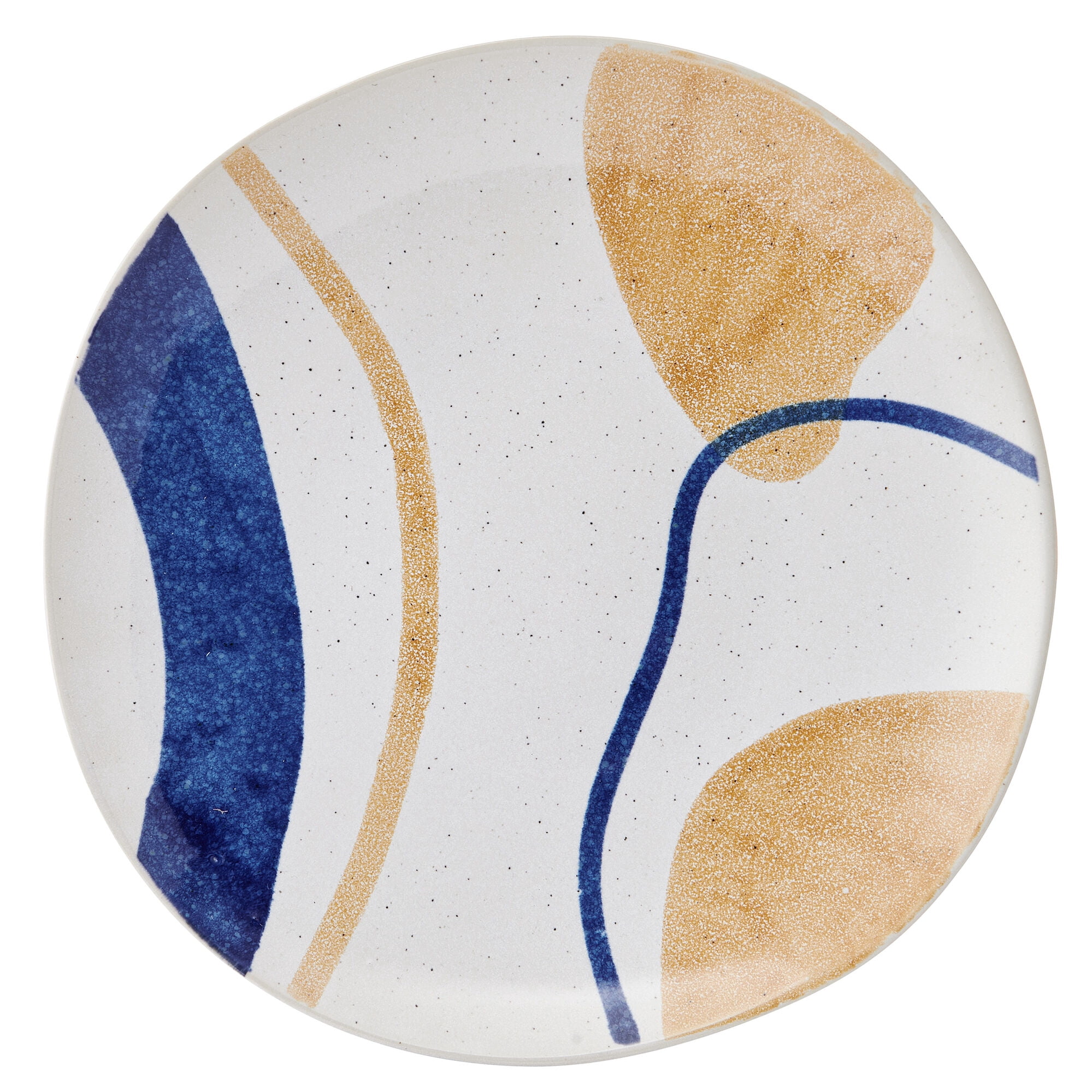 Pfaltzgraff Artful Circles 12 Piece Stoneware Dinnerware Set Off White