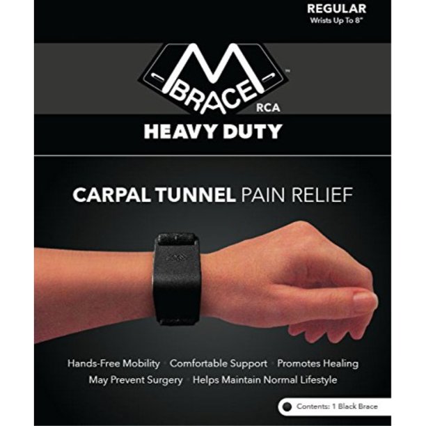 M BRACE RCA / AMAZING BRACE Carpal Tunnel Wrist Pain Relief (Regular
