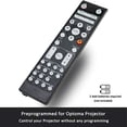 thumbnail image 2 of Mando a distancia RICH LIGHTING Proyector Optoma EH500 X600 EH415 EH503 EH505, 2 of 3