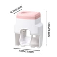 thumbnail image 3 of Wzzjkit Set Automatic Lazy Toothpaste Dispenser 5 Toothbrush Wall Mount, 3 of 3